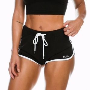 Saski Shorts - Saski Black Running Shorts Saski Shorts - Saski Black Running Shorts